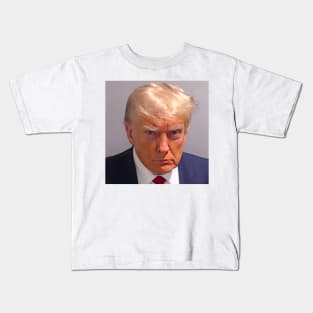 TRUMP MUGSHOT Kids T-Shirt